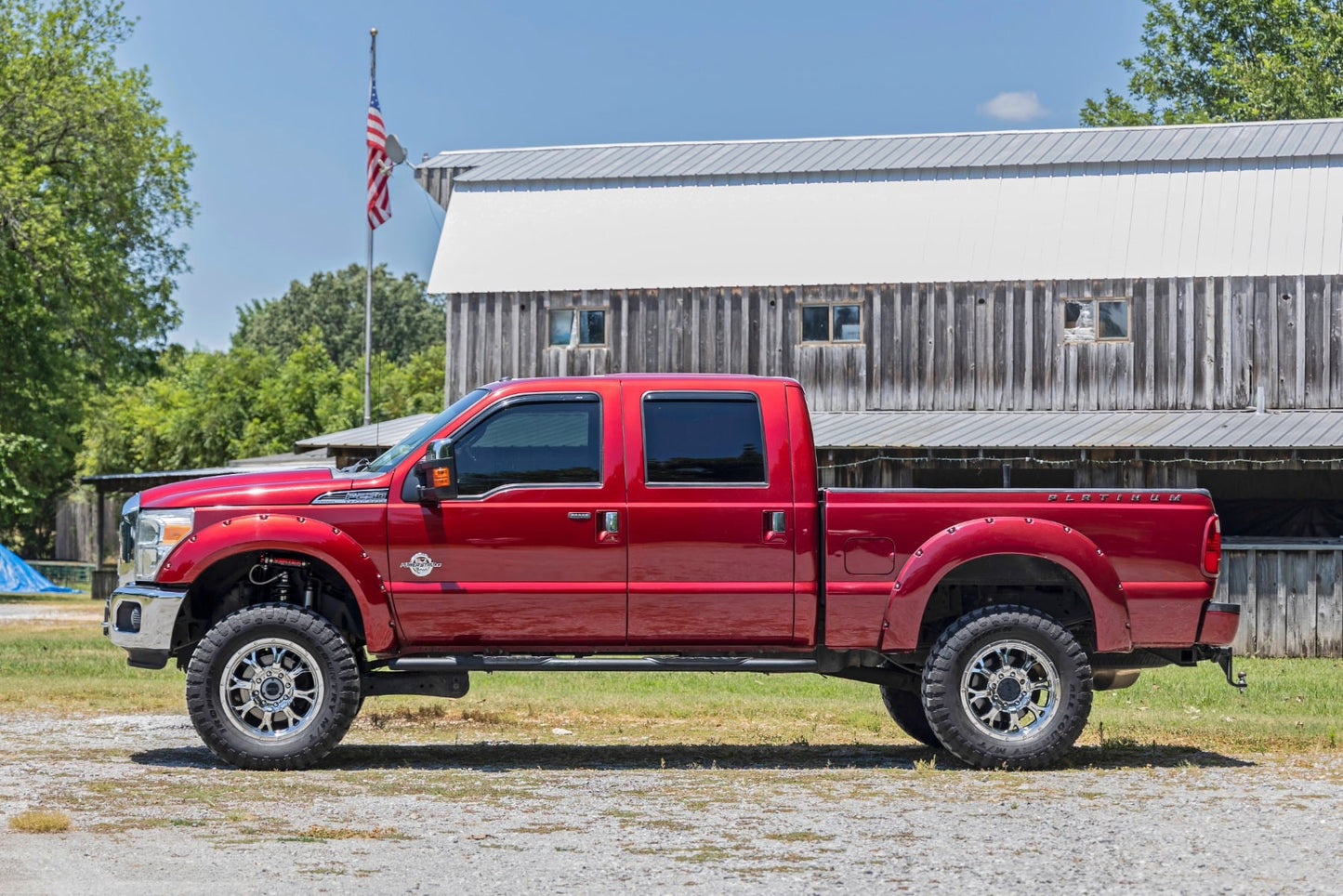 6 Inch Coilover Conversion Upgrade Kit Vertex/V2 Ford F-250/F-350 Super Duty (05-22) Rough Country-3