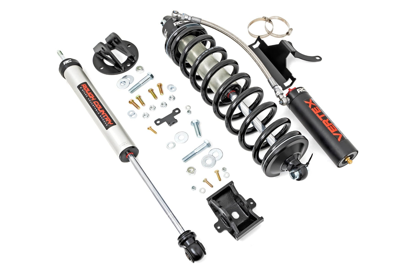 4.5 Inch Coilover Conversion Upgrade Kit Vertex/V2 Ford F-250/F-350 Super Duty (05-22) Rough Country-1