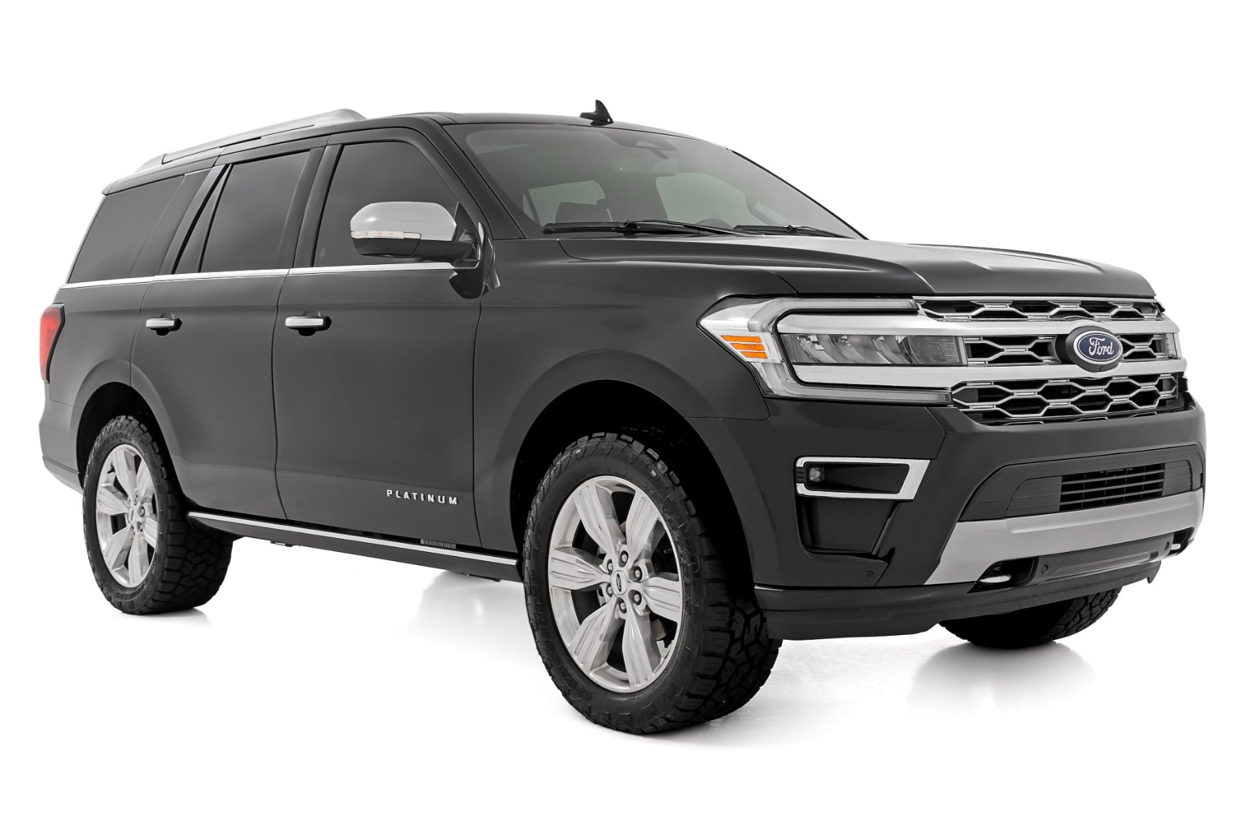 2 Inch Lift Kit Alum Spacer CCD Ford Expedition 4WD (2018-2024) Rough Country-1