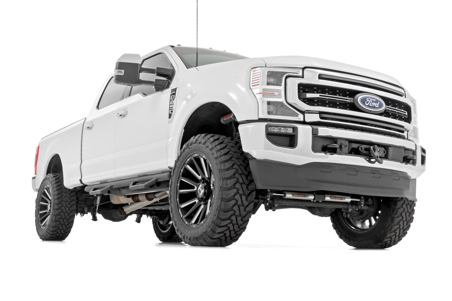 3 Inch Coilover Conversion Upgrade Kit Diesel Ford F-250/F-350 Super Duty (05-22) Rough Country-1
