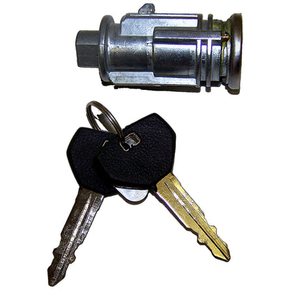 Coded Ignition Cylinder with 2 Non-Transponder Keys for Select 97-07 Jeep Models Crown Automotive-2