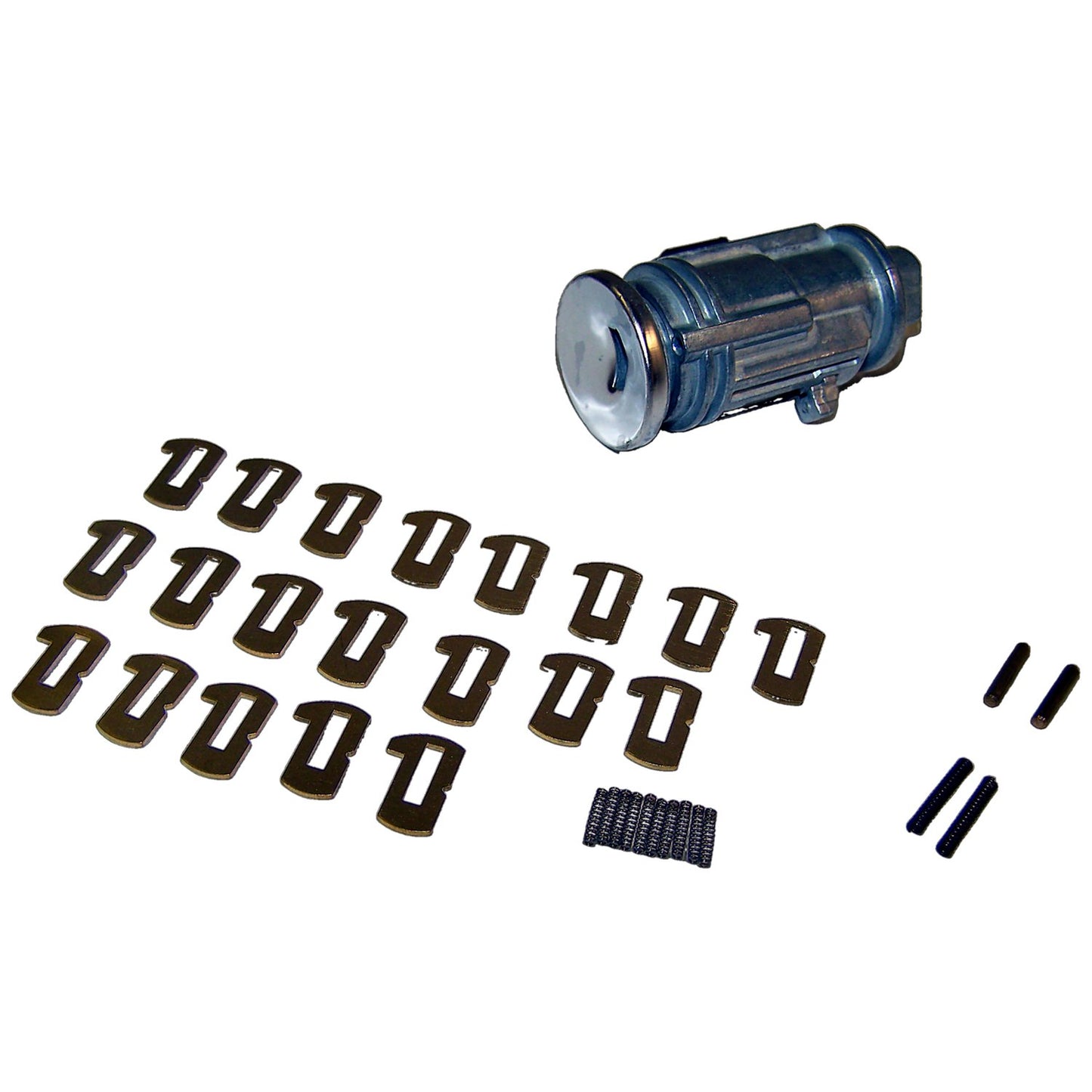 Coded Ignition Cylinder with 2 Non-Transponder Keys for Select 97-07 Jeep Models Crown Automotive-4