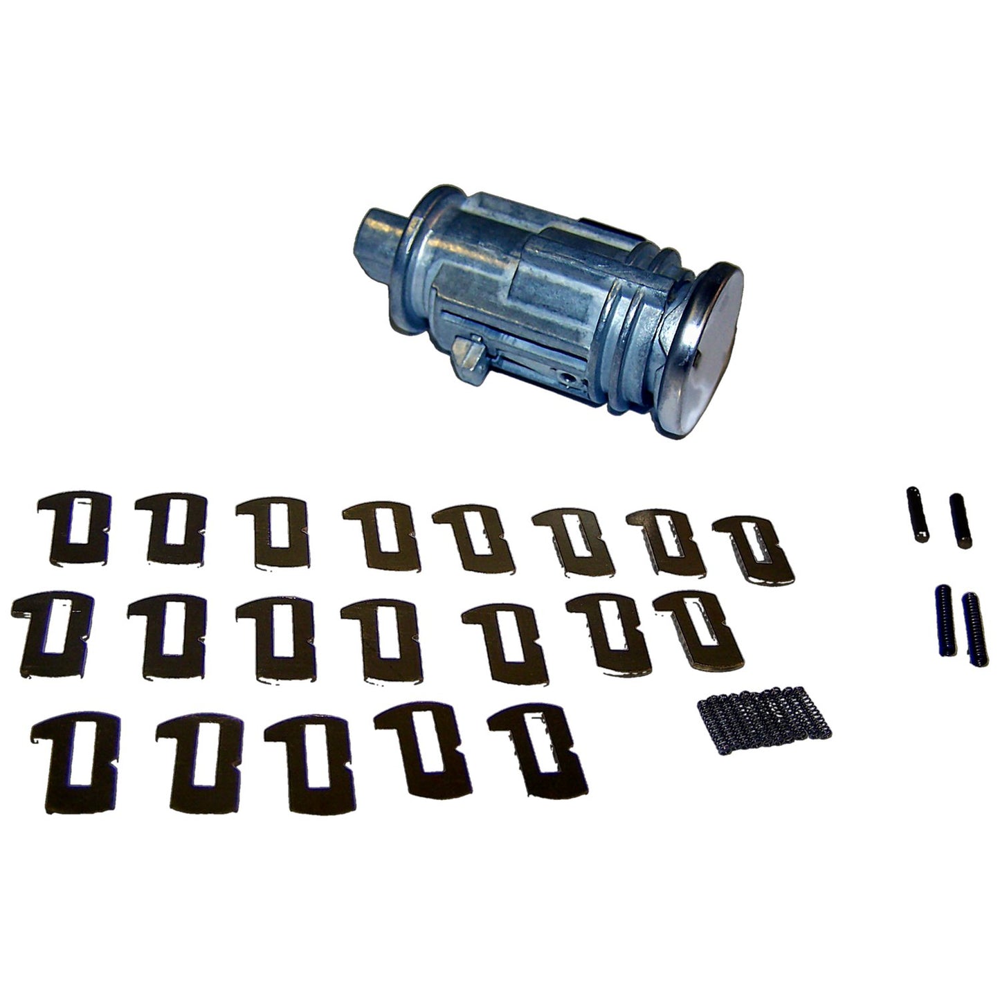 Coded Ignition Cylinder with 2 Non-Transponder Keys for Select 97-07 Jeep Models Crown Automotive-5