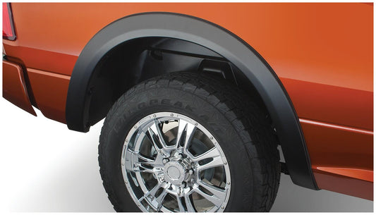 Black OE Style Smooth Finish Rear Fender Flares For 09-18 Dodge Ram 1500 10-23 Ram 2500, 3500 (Excludes R/T/Rebel) 19-23 Ram 1500 Classic Bushwacker