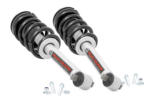 Loaded Strut Pair 5 Inch Silverado/Sierra 1500 2WD/4WD (14-18 & Classic) Rough Country