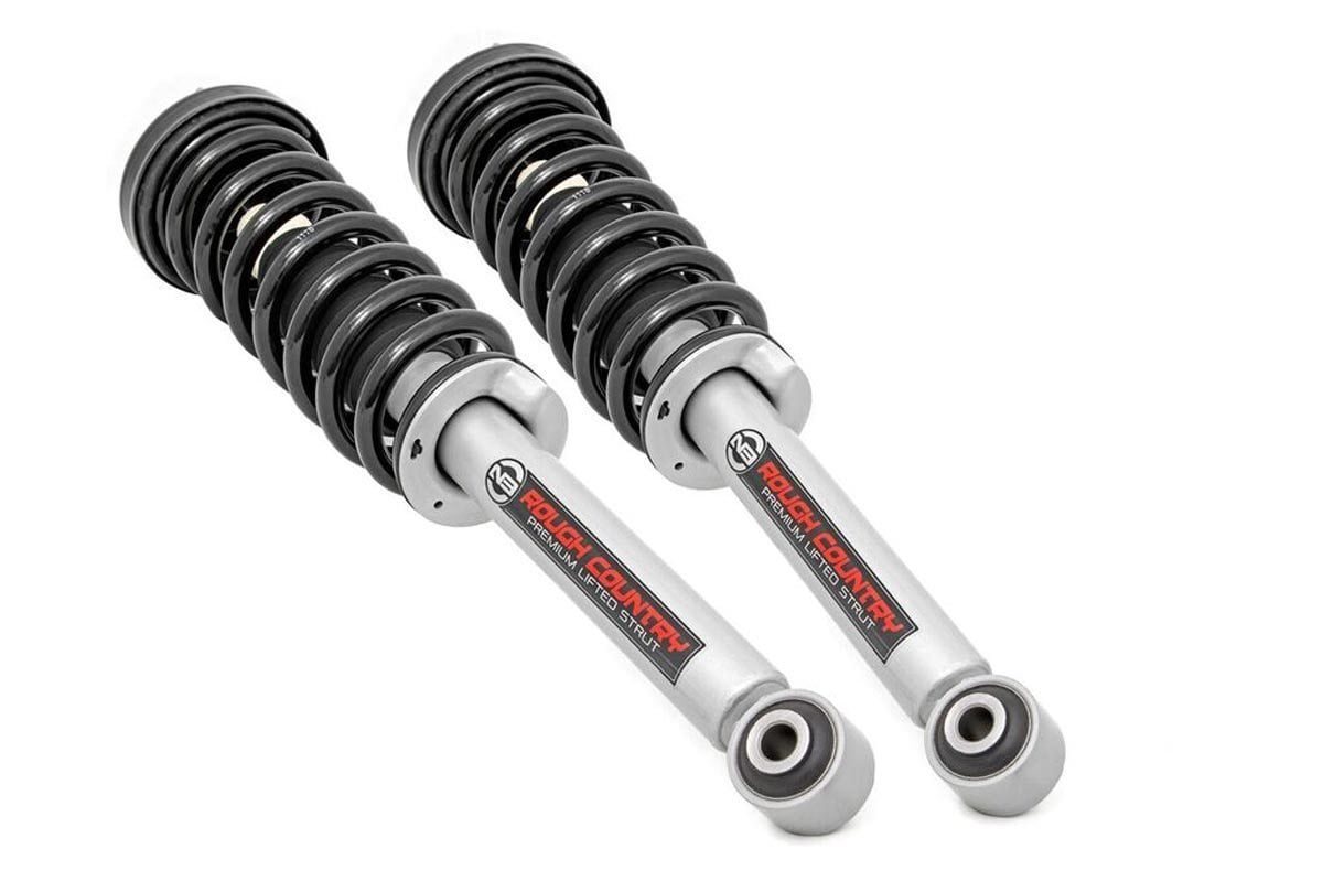 Loaded Strut Pair 4 Inch Ford F-150 4WD (2009-2013) Rough Country