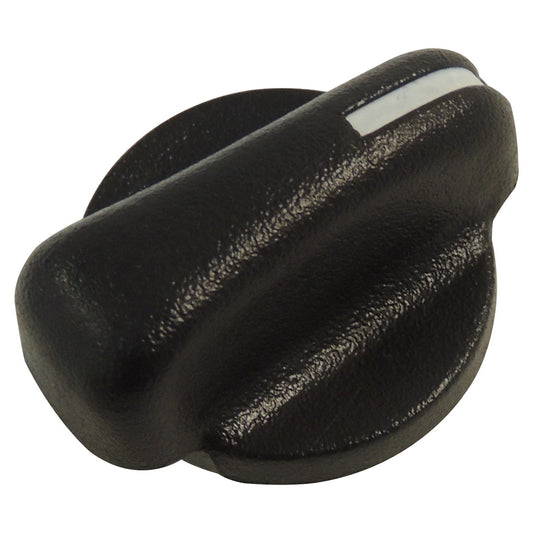 HVAC Control Knob for 1999-2006 Jeep TJ Wrangler, Black Plastic Crown Automotive