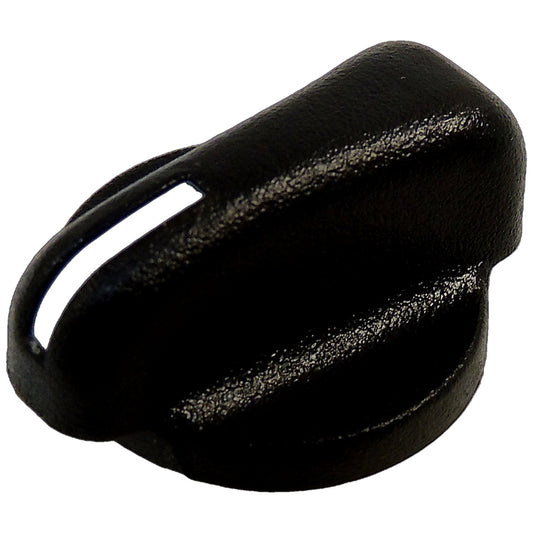 HVAC Control Knob for 1999-2006 Jeep TJ Wrangler, Black Plastic Crown Automotive-1