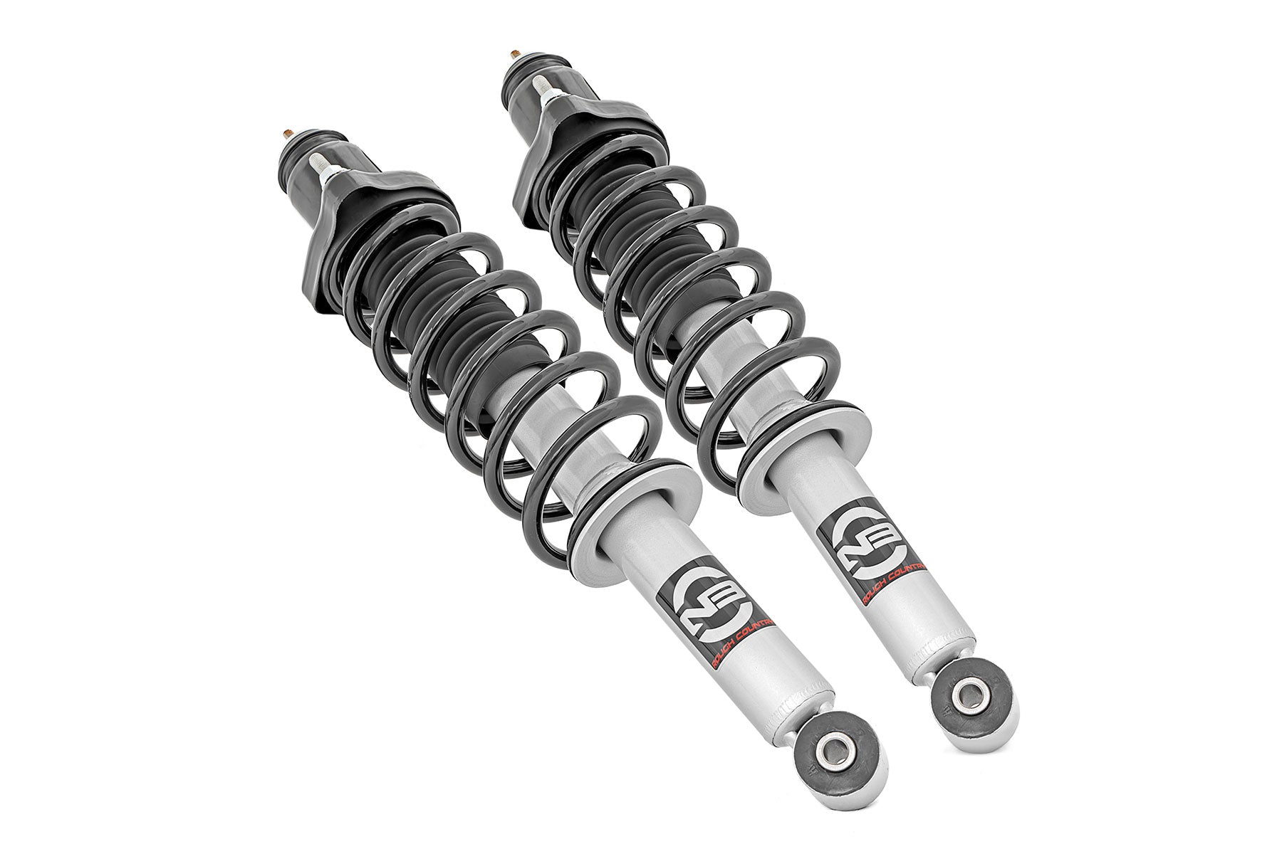 Loaded Strut Pair Stock Rear Jeep Compass (07-16)/Patriot (10-17) Rough Country