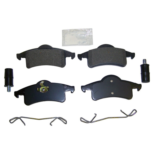 Rear Brake Pad Master Kit for 1999-2004 WJ, WG Jeep Grand Cherokee Crown Automotive