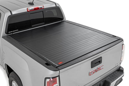 Hard Roll Up Bed Cover 5 Foot Bed Chevy/GMC Canyon/Colorado 2WD/4WD (15-22) Rough Country
