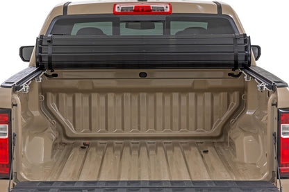 Hard Roll Up Bed Cover 5 Foot Bed Chevy/GMC Canyon/Colorado 2WD/4WD (23-26) Rough Country-3