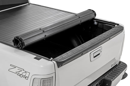 Hard Roll Up Bed Cover 5 Foot 9 Inch Bed Silverado/Sierra 1500 (07-13) Rough Country-2