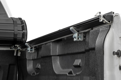 Hard Roll Up Bed Cover 5 Foot 9 Inch Bed Silverado/Sierra 1500 (07-13) Rough Country-4