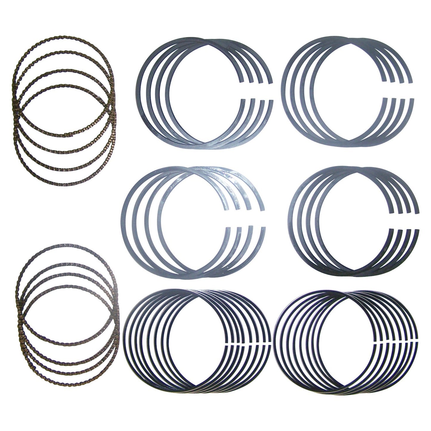 Piston Ring Set (.020 Inch) for Select 99-09 Jeep Grand Cherokee & Commander w/ 4.7L Crown Automotive