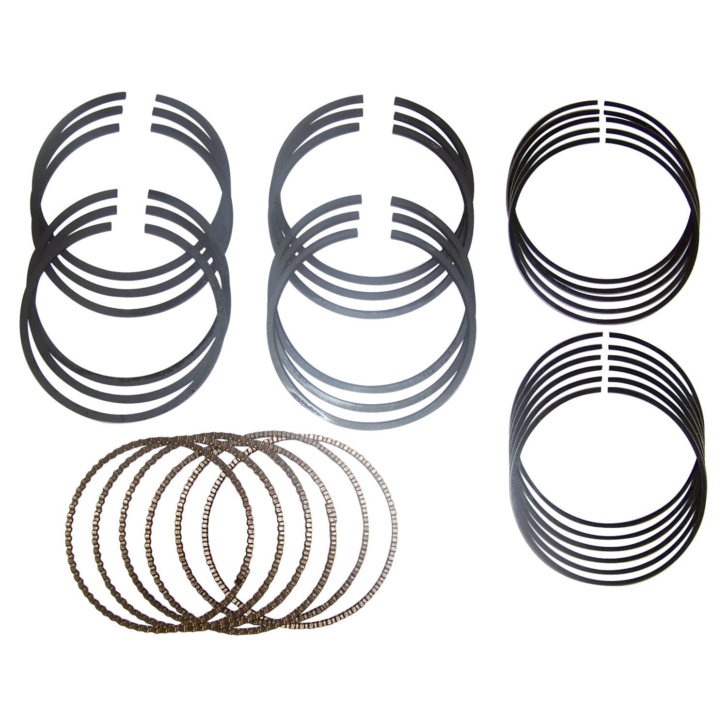 Std. Piston Ring Set for Jeep Liberty, 05-10 Grand Cherokee, Commander w/ 3.7L Crown Automotive