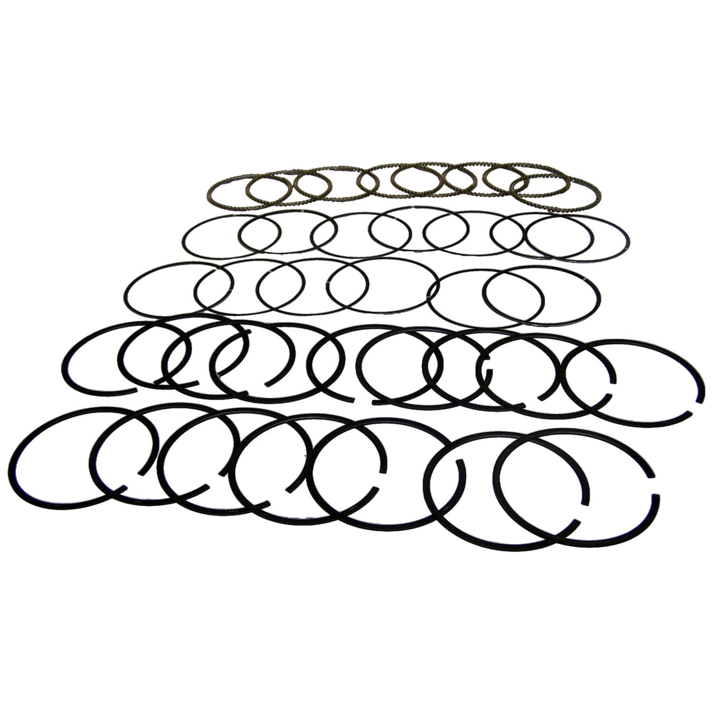 Standard Piston Ring (Set of 8) for Jeep 99-09 Gr. Cherokee & Commander w/ 4.7L Crown Automotive-2
