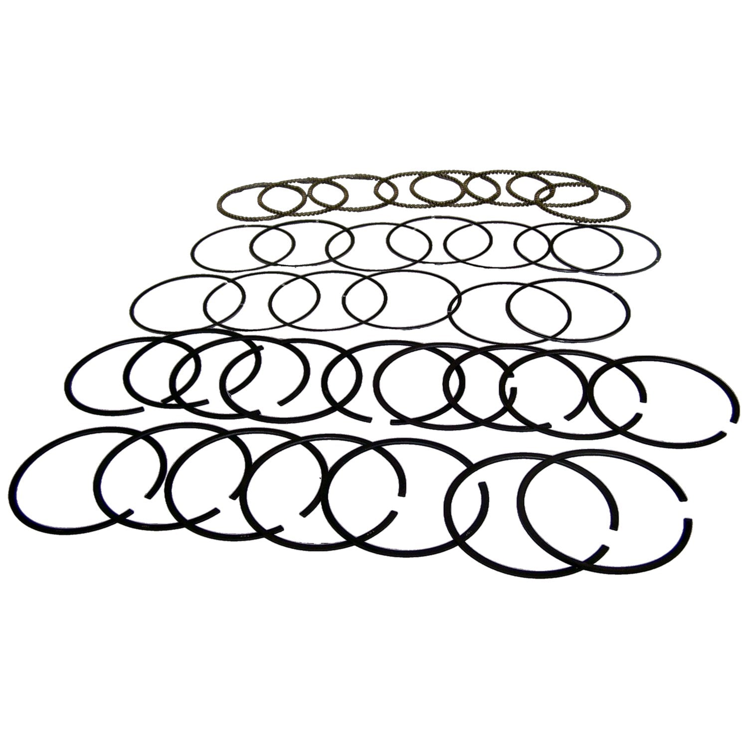 Standard Piston Ring (Set of 8) for Jeep 99-09 Gr. Cherokee & Commander w/ 4.7L Crown Automotive-2