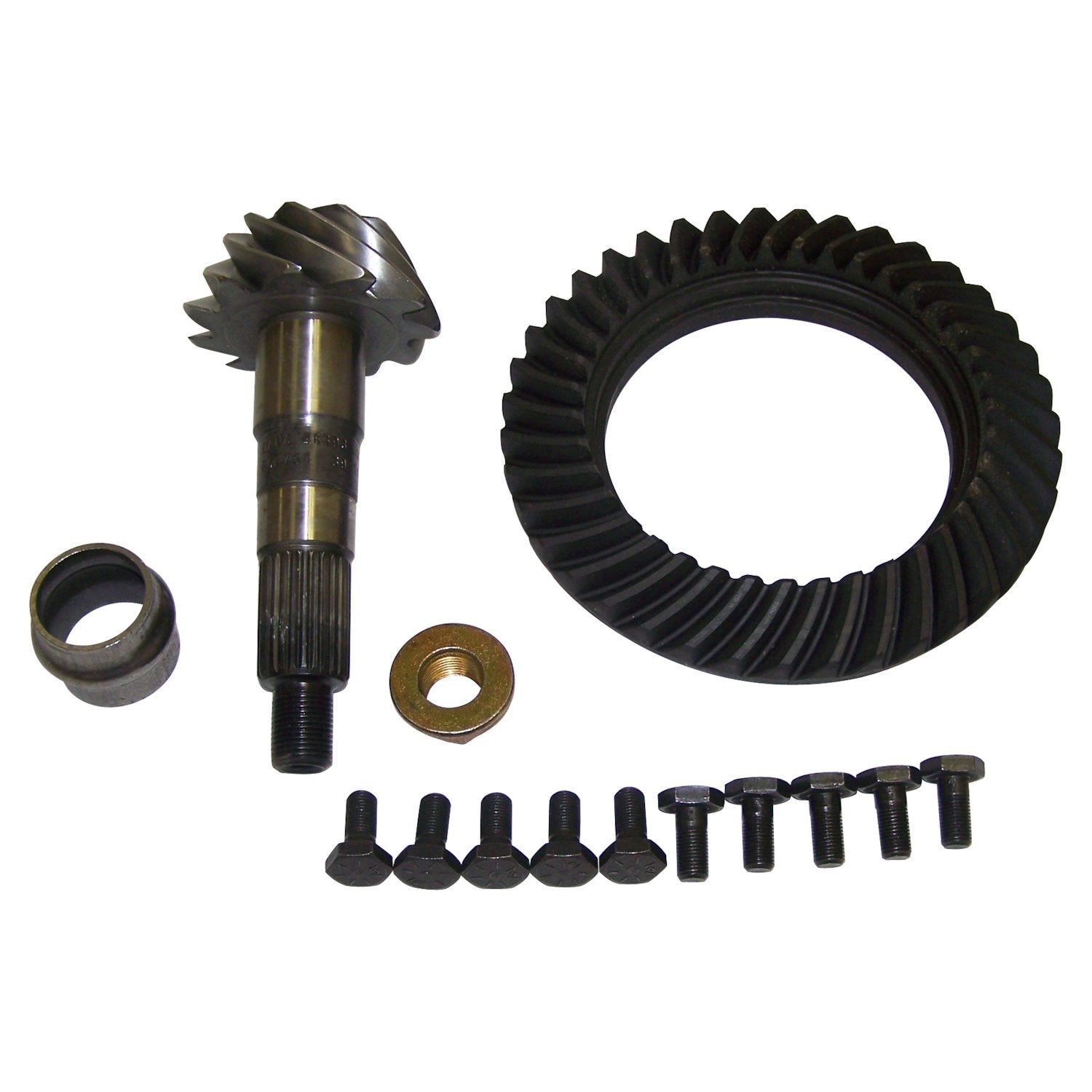 Ring and Pinion for Various Jeep XJ, WJ, WG Models w/ D30 Front Axle, 3.55 Ratio Crown Automotive