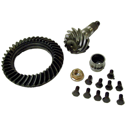 Ring and Pinion for Various Jeep XJ, WJ, WG Models w/ D30 Front Axle, 3.55 Ratio Crown Automotive-2