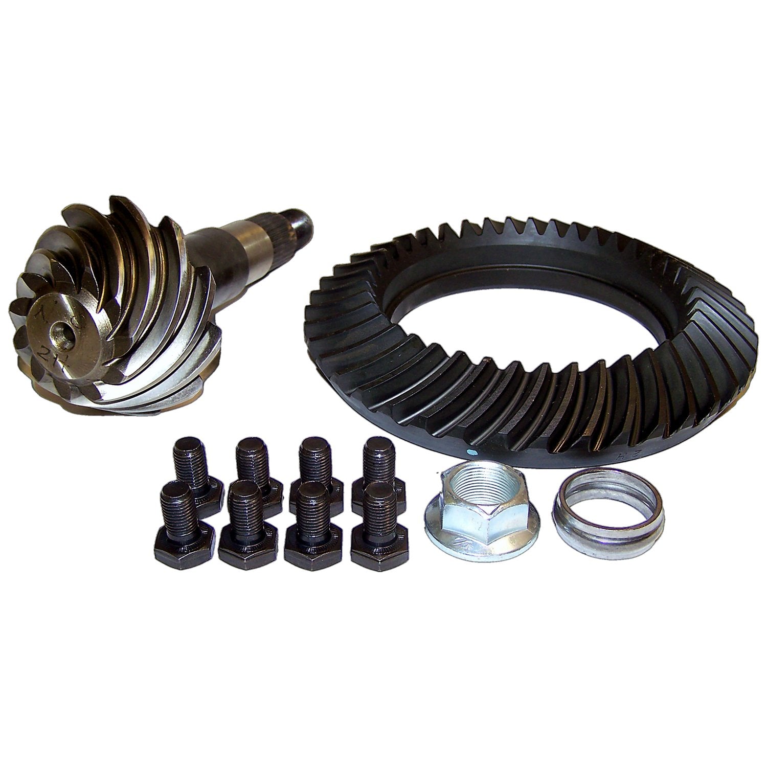 Ring and Pinion Kit for Select Jeep XJ, WJ, KJ w/ Dana 35 Rear Axle, 3.73 Ratio Crown Automotive-1