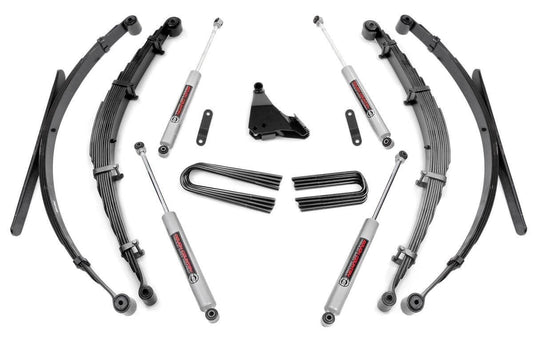 4 Inch Lift Kit Rear Springs Ford F-250/F-350 Super Duty 4WD (1999-2004) Rough Country