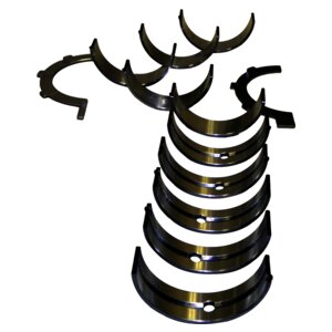Crankshaft Main Bearing Set (.010 Inch) for Select Jeep WK, WJ, XK w/ 4.7L Engine Crown Automotive-2