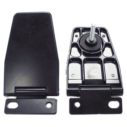 Right Liftgate Hinge for 91-95 Jeep YJ Wrangler or 97-06 Jeep TJ Wrangler, Black Crown Automotive