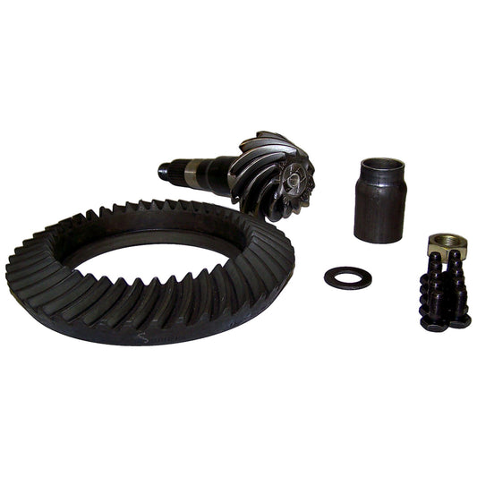 Ring & Pinion Kit for 2000 WJ Grand Cherokee w/ Dana 44 Rear Axle, 3.91 Ratio 3/8 inch Ring Gear Bolts Crown Automotive-1