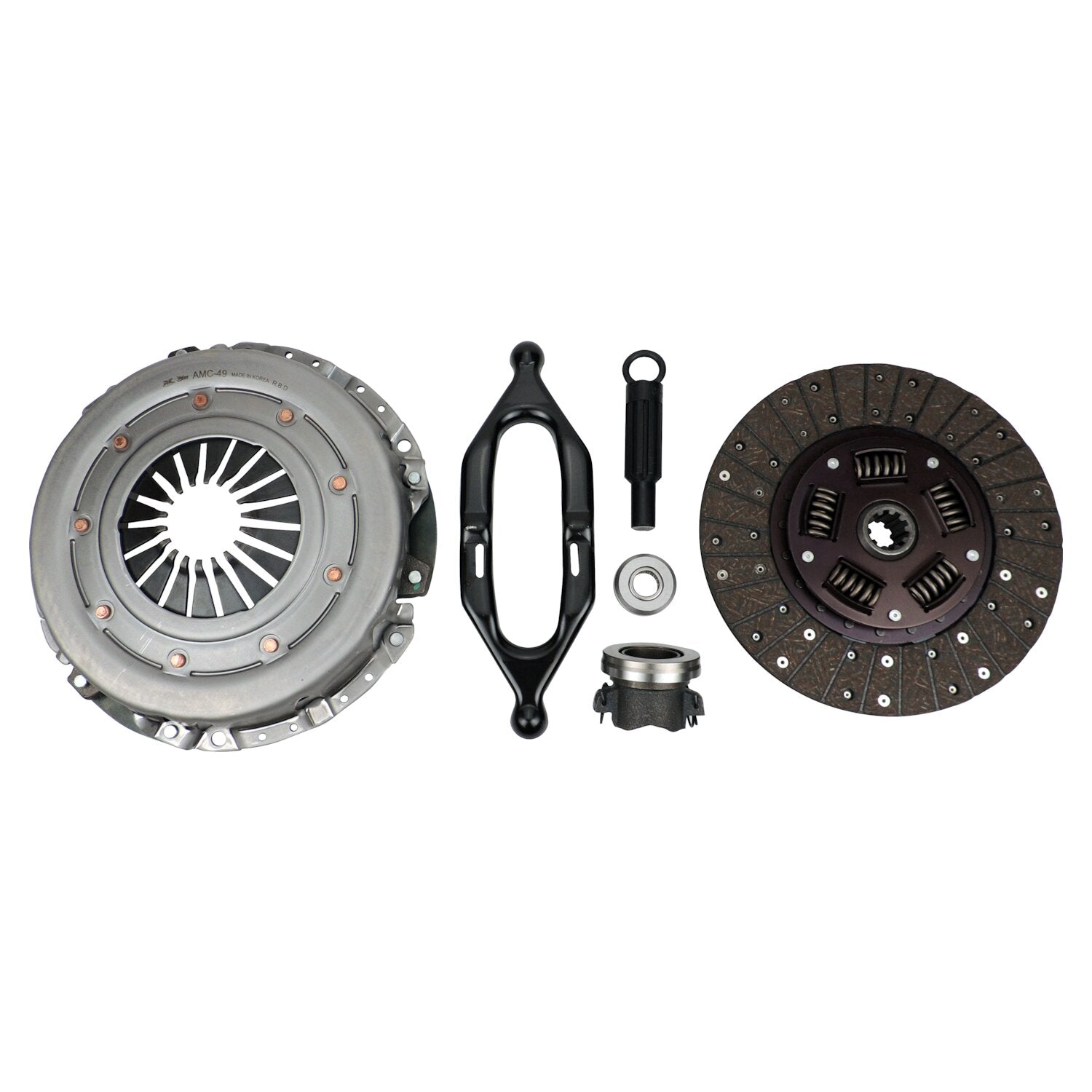 5-Piece Clutch Kit for 00-06 Jeep TJ Wrangler and XJ Cherokee w/ 4.0L Engine Crown Automotive