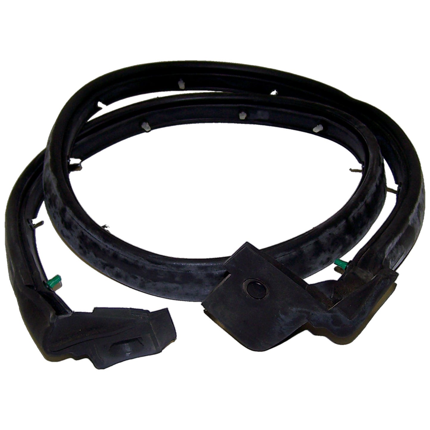 Right Door Weatherstrip for 1997-2006 Jeep TJ Wrangler w/ Half Steel Doors Crown Automotive-2