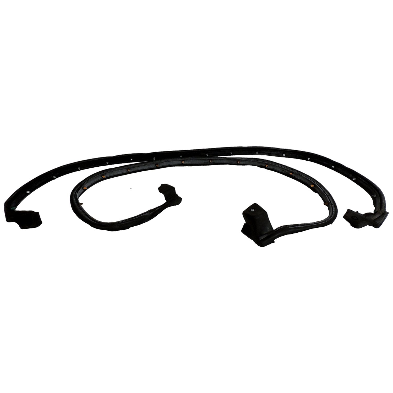 Door Weatherstrip Kit for 1997-2006 Jeep TJ Wrangler w/ Half Steel Doors Crown Automotive-1