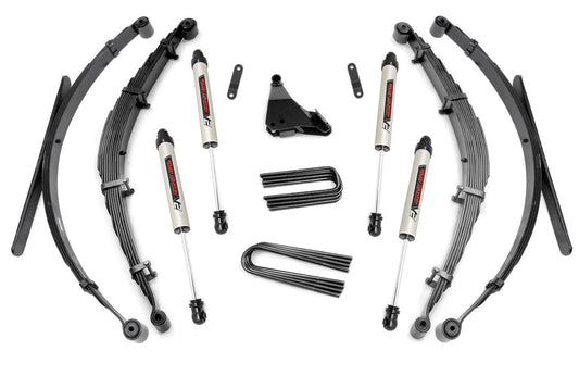 4 Inch Lift Kit Rear Springs V2 Ford F-250/F-350 Super Duty 4WD (99-04) Rough Country