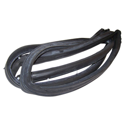 Right Door Weatherstrip for 1997-2006 Jeep TJ Wrangler w/ Full Steel Doors Crown Automotive