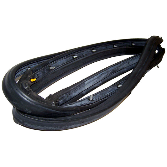 Right Door Weatherstrip for 1997-2006 Jeep TJ Wrangler w/ Full Steel Doors Crown Automotive-1
