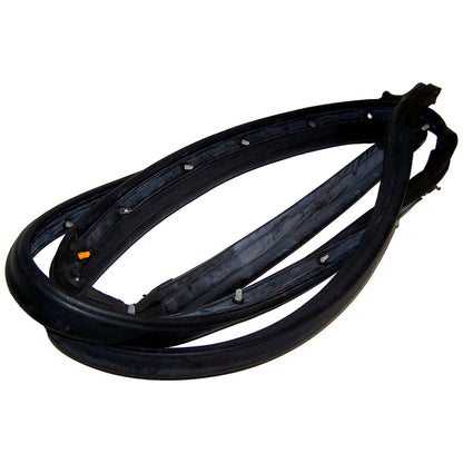 Right Door Weatherstrip for 1997-2006 Jeep TJ Wrangler w/ Full Steel Doors Crown Automotive-2