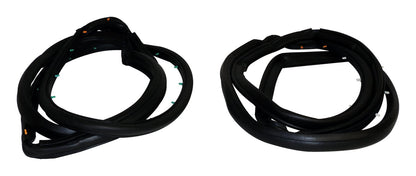 Door Weatherstrip Kit for 1997-2006 Jeep TJ Wrangler Crown Automotive