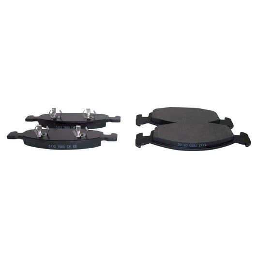 Front Brake Pad Set for 1999-2002 Jeep WJ Grand Cherokee w/ Teves Calipers Crown Automotive