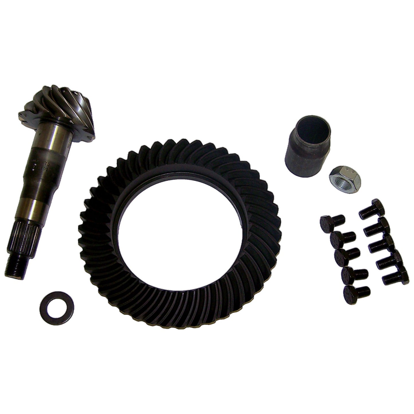 Ring & Pinion Kit for 2000 WJ Grand Cherokee w/ Dana 44 Rear Axle, 3.91 Ratio 7/16 inch Ring Gear Bolts Crown Automotive-1