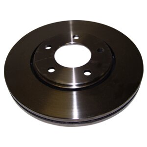 Front Brake Rotor for Select 01-07 RS Dodge/Chrysler Minivan w/ Rear Drum Brakes Crown Automotive-2