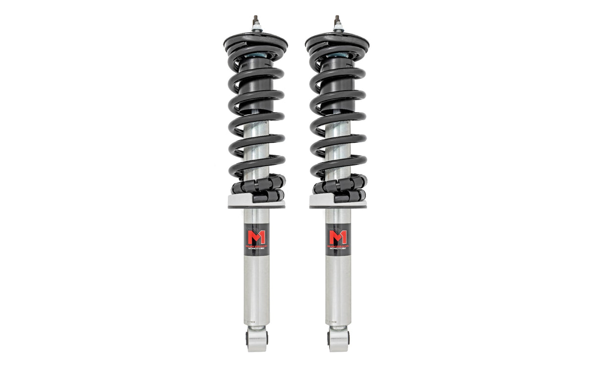 M1 Loaded Strut Pair 6 Inch Nissan Frontier 4WD 05-Up Rough Country-2