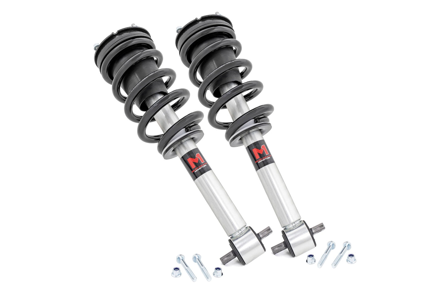 Rough Country M1 Loaded Strut Pair 7 Inch Non Adjustable Chevy/GMC 1500 and SUV (14-18) Rough Country