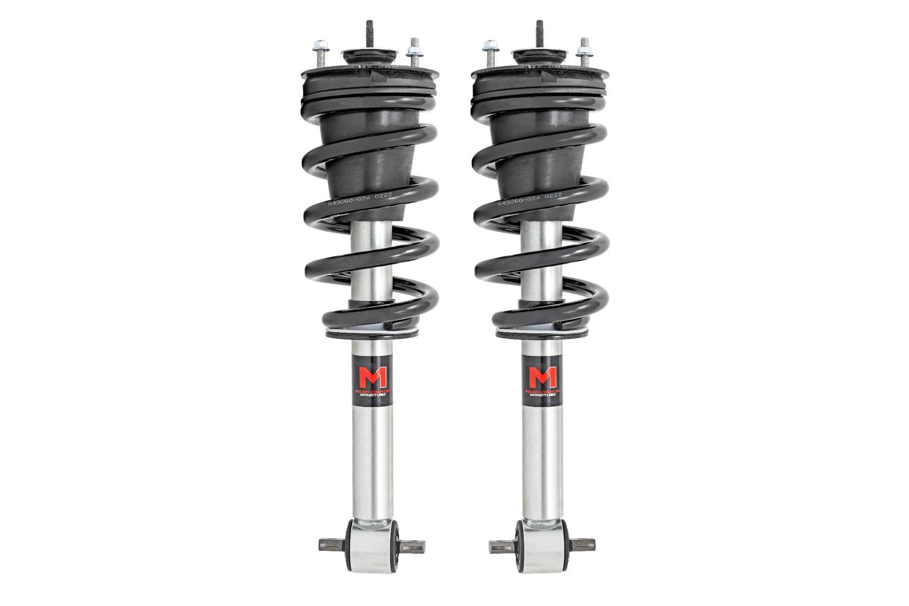 Rough Country M1 Loaded Strut Pair 7 Inch Non Adjustable Chevy/GMC 1500 and SUV (14-18) Rough Country