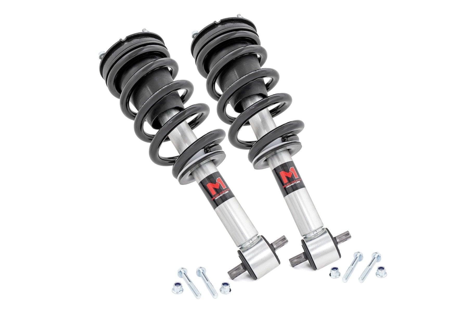 Rough Country M1 Adjustable Leveling Struts Monotube 0-2 Inch Chevy/GMC 1500 (14-18) Rough Country