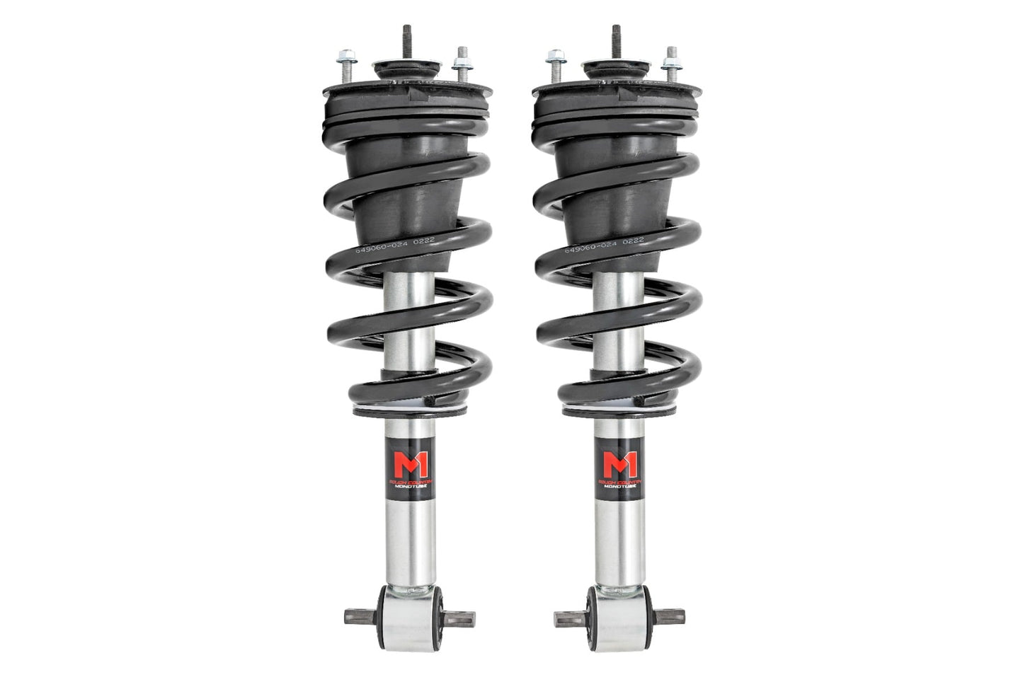 M1 Adjustable Leveling Struts Monotube 0-2 Inch Silverado/Sierra 1500 (14-18 & Classic) Rough Country-2