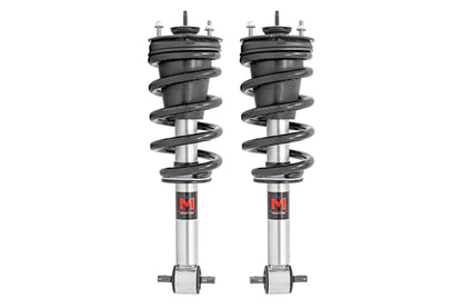 M1 Loaded Strut Pair 3.5in Silverado/Sierra 1500 (14-18 & Classic) Rough Country-2