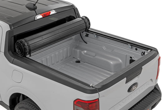Hard Roll Up Bed Cover 4 Foot 6 Inch Bed Ford Maverick 2WD/4WD (2022-2026) Rough Country-1