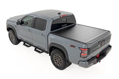 Hard Roll Up Bed Cover 5 Foot Bed Nissan Frontier 2WD/4WD (2022-2026) Rough Country-2