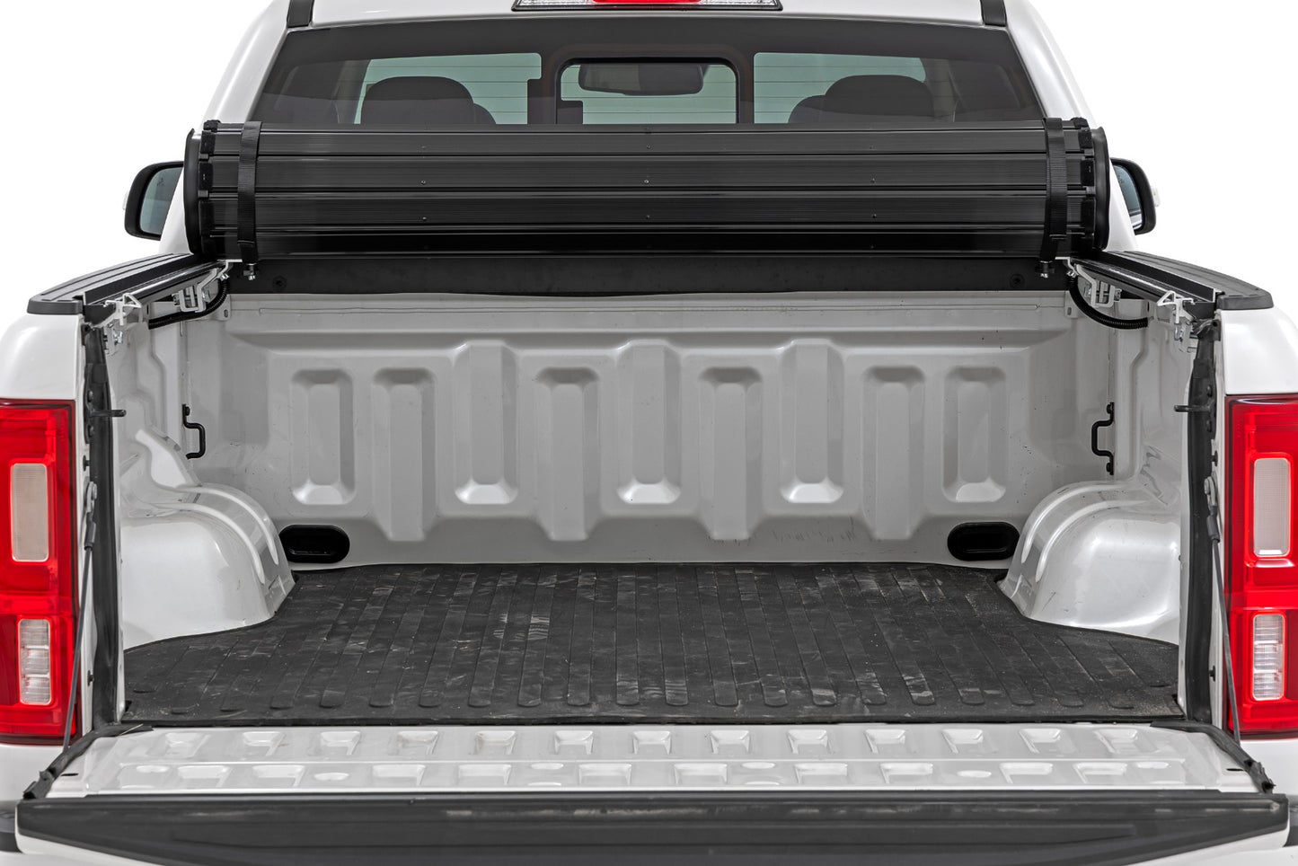 Hard Roll Up Bed Cover 5 Foot Bed Ford Ranger 2WD/4WD (2019-2023) Rough Country-3