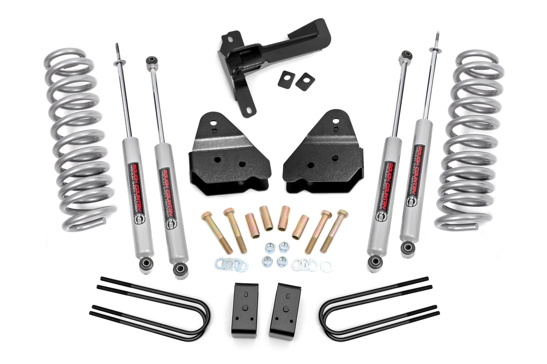3 Inch Lift Kit N3 Front Diesel Coils Ford F-250 Super Duty 4WD (17-22) Rough Country